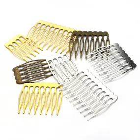 10pcs/lot Antique Gold/Rhodium/Bronze Color Bridal Hairpins Hair Combs Accesorio Pelo Alambre for Wedding Hair Pins Accessories