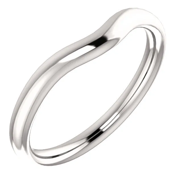 14K White Gold Round Engagement Ring Matching Band 122231:496:PMB