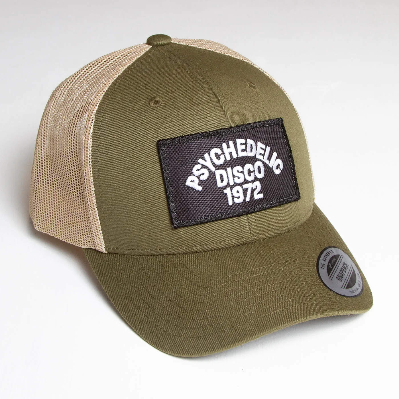 1972 Psychedelic Disco - Trucker Cap - Khaki