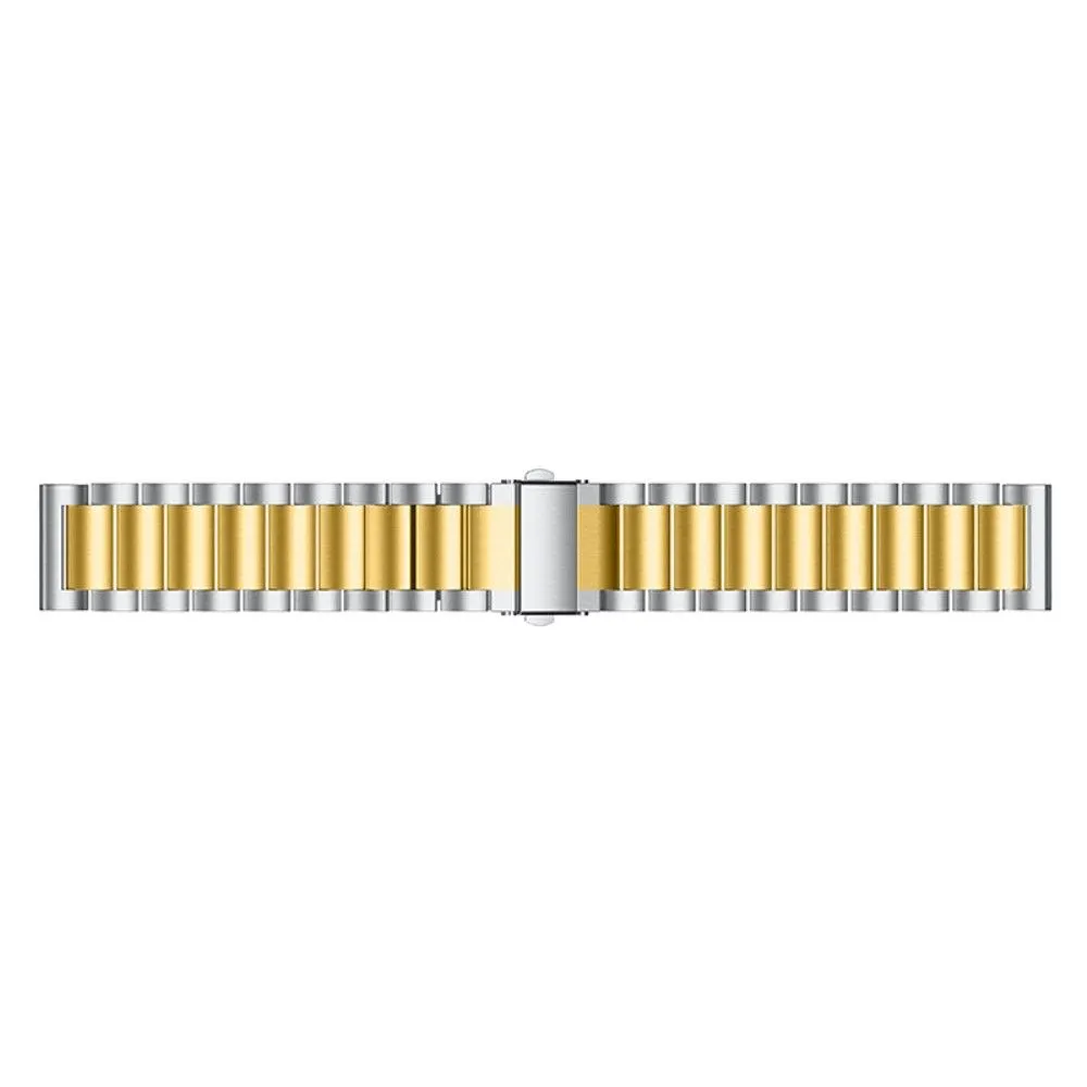 20mm triple bead stainless steel watch strap for Samsung Galaxy Watch - Gold