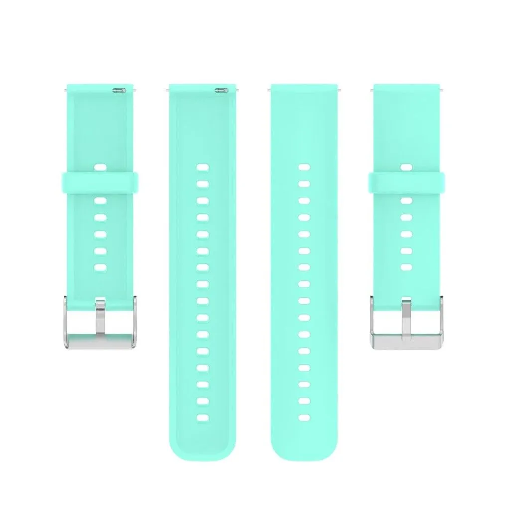 22mm sporty silicone watch strap for Huawei watch - Teal Blue