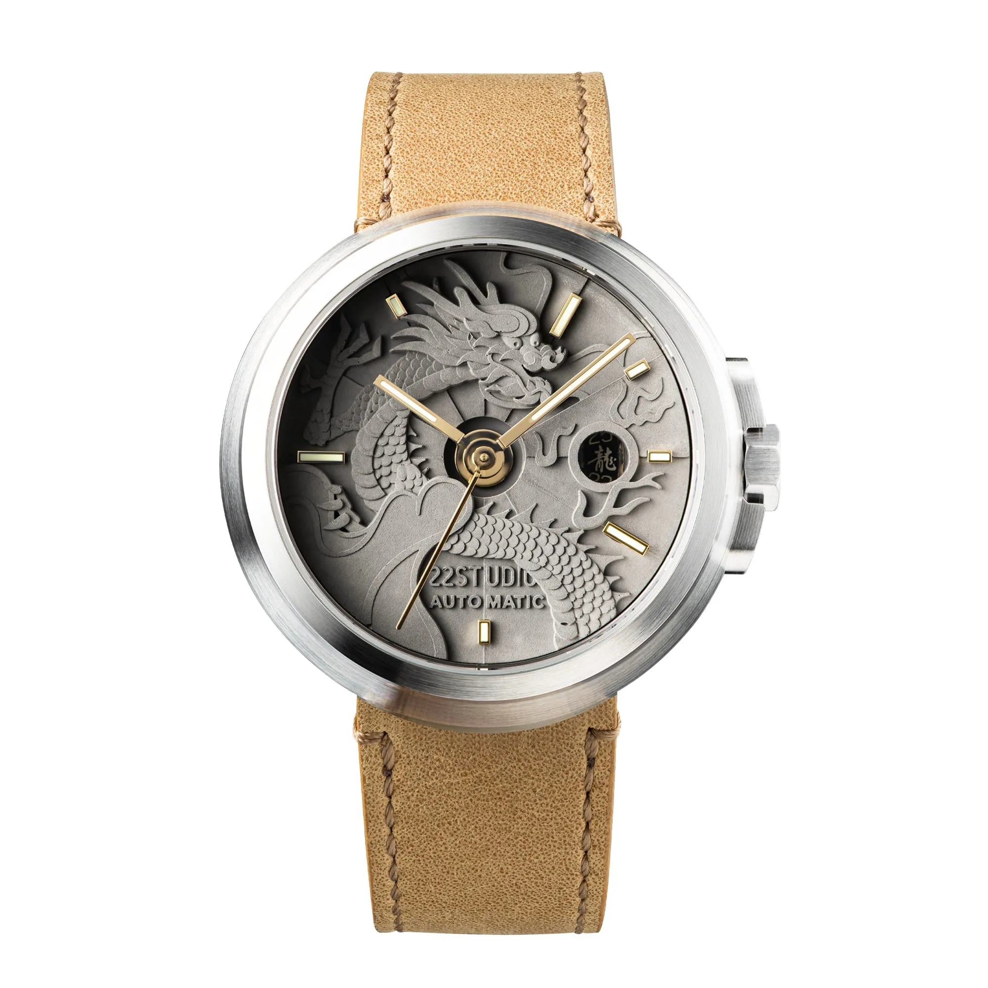 4D Concrete Watch Automatic 45mm Dragon Edition_Fortune