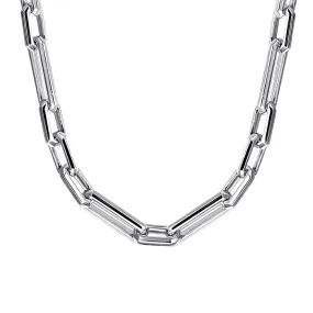 925 Sterling Silver Solid Figaro Chain Necklace