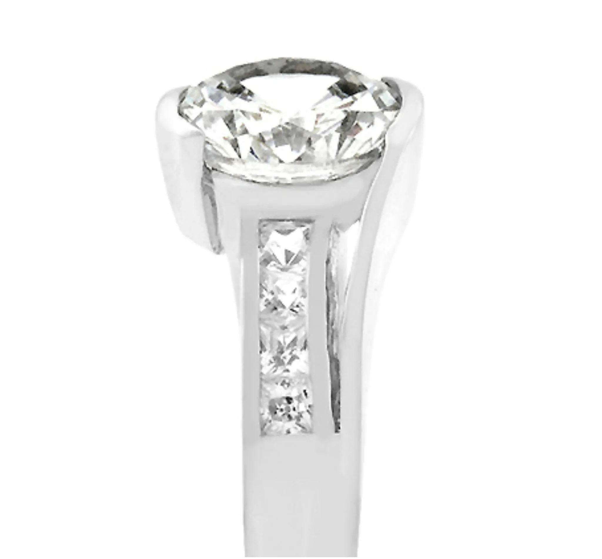 Addy Round Solitaire Classic Engagement Ring | 2.8ct | Cubic Zirconia