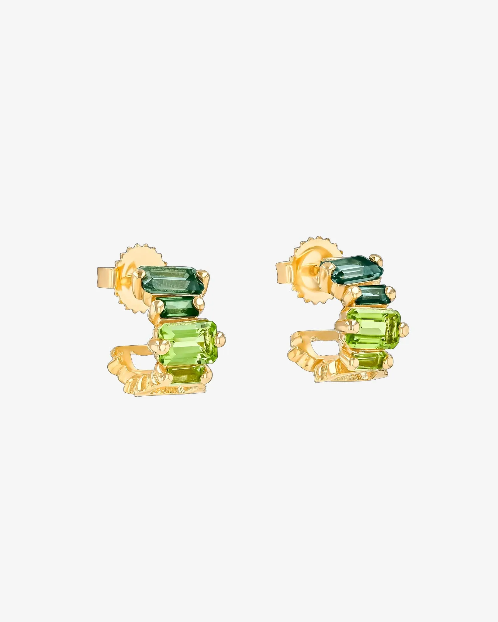 Ann Green Ombre Mini Hoops