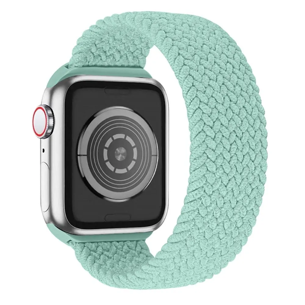 Apple Watch (41mm) elastic watch strap - Mint Green / Size: S