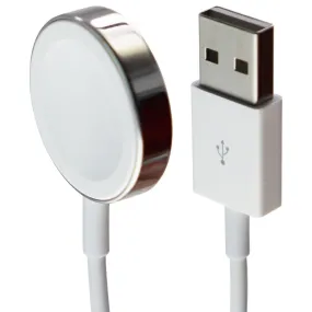 Apple Watch Magnetic USB Charging Cable (2m/6-Foot) - White (A2255)