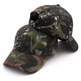 Arrival Camo Caps Baseball Casquette Camouflage Hats Casquette Men Desert Hat Hunting Fishing Outdoor Cap