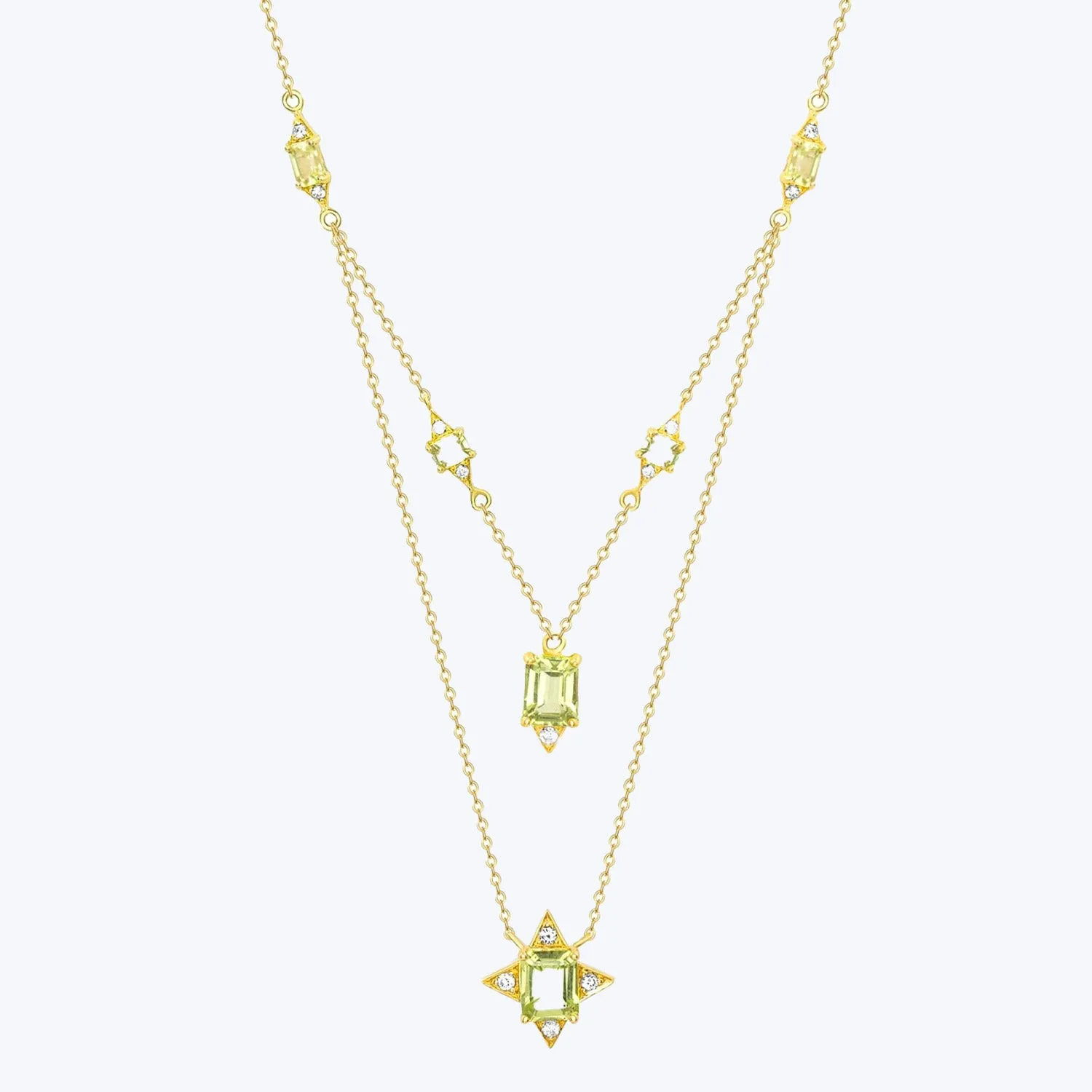 Augusta Peridot Necklace