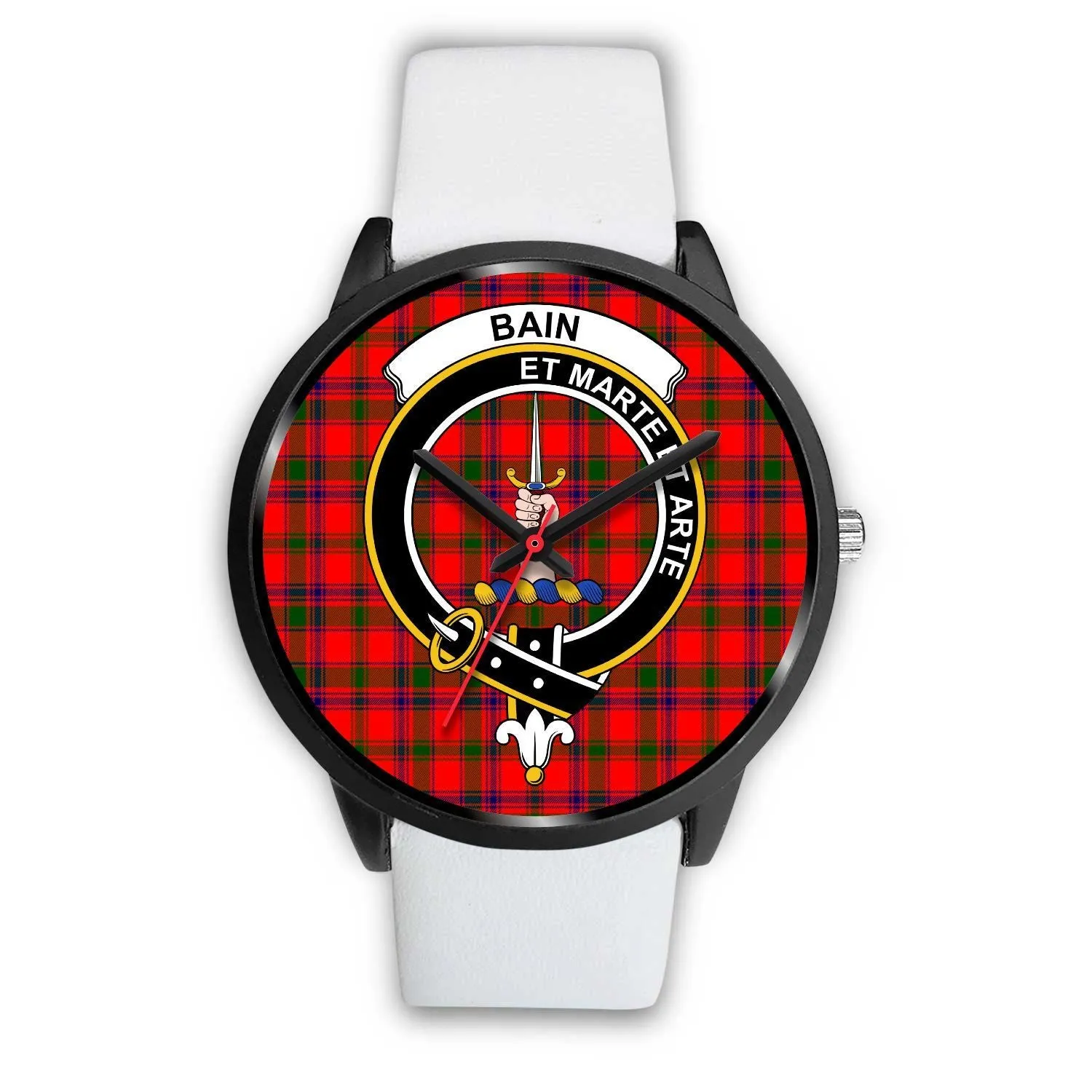 Bain Clan Badge Tartan Black Watch