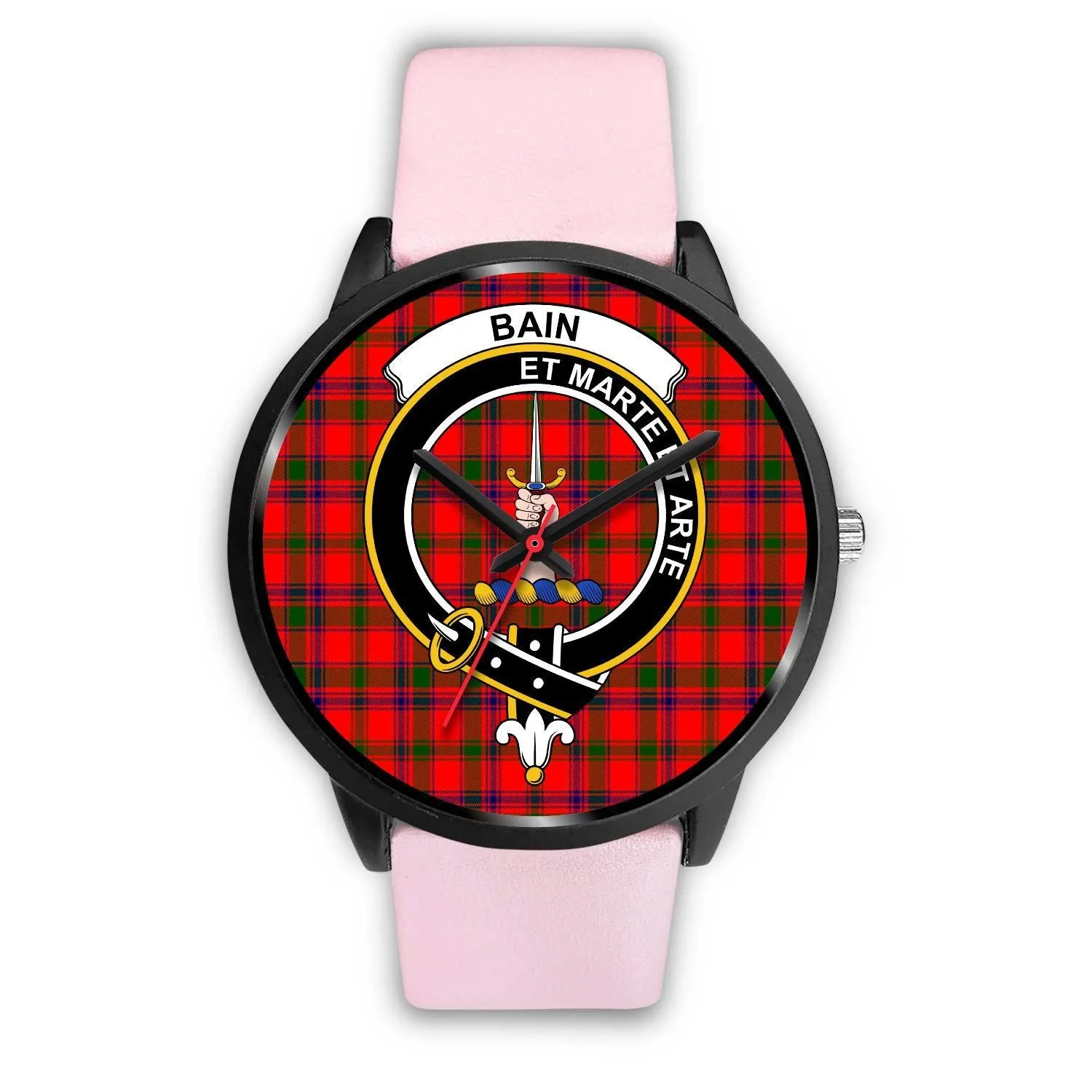 Bain Clan Badge Tartan Black Watch