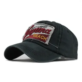 Best Surfer Laguna Beach Embroidered Baseball Cap