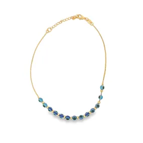 Blue Lucky Eye Anklet (E258)