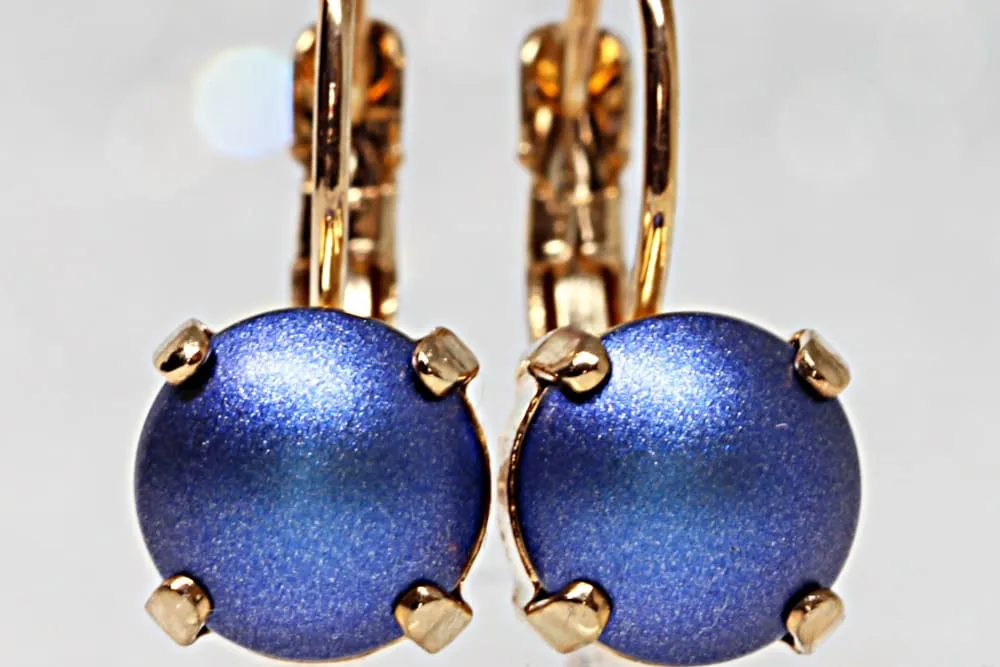 Blue Pearl Earrings