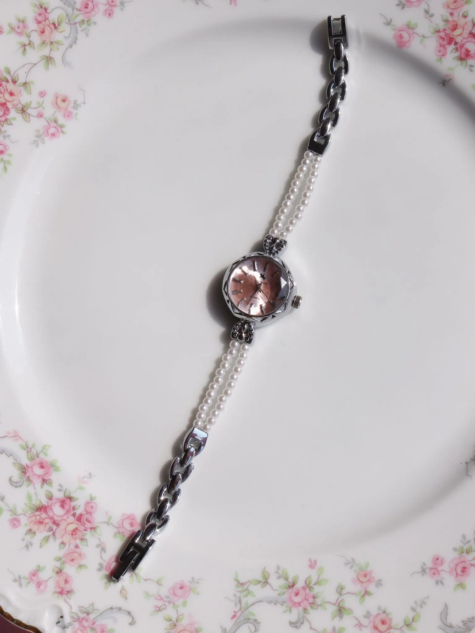 Blush Pearls Watch