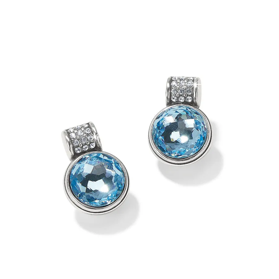 Brighton | Meridian Aurora Petite Post Earrings in Aqua