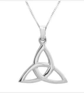 Celtic Trinity Knot Silver Pendant