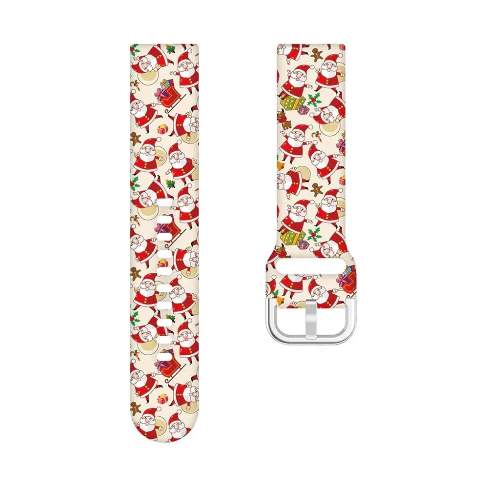 Christmas Watch Straps compatible with the Olympic 22mm Range