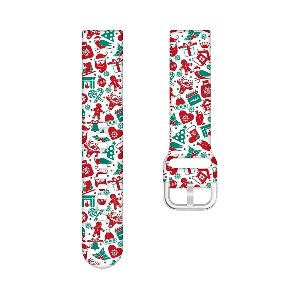 Christmas Watch Straps compatible with the Olympic 22mm Range