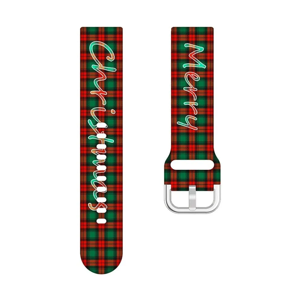 Christmas Watch Straps compatible with the Olympic 22mm Range