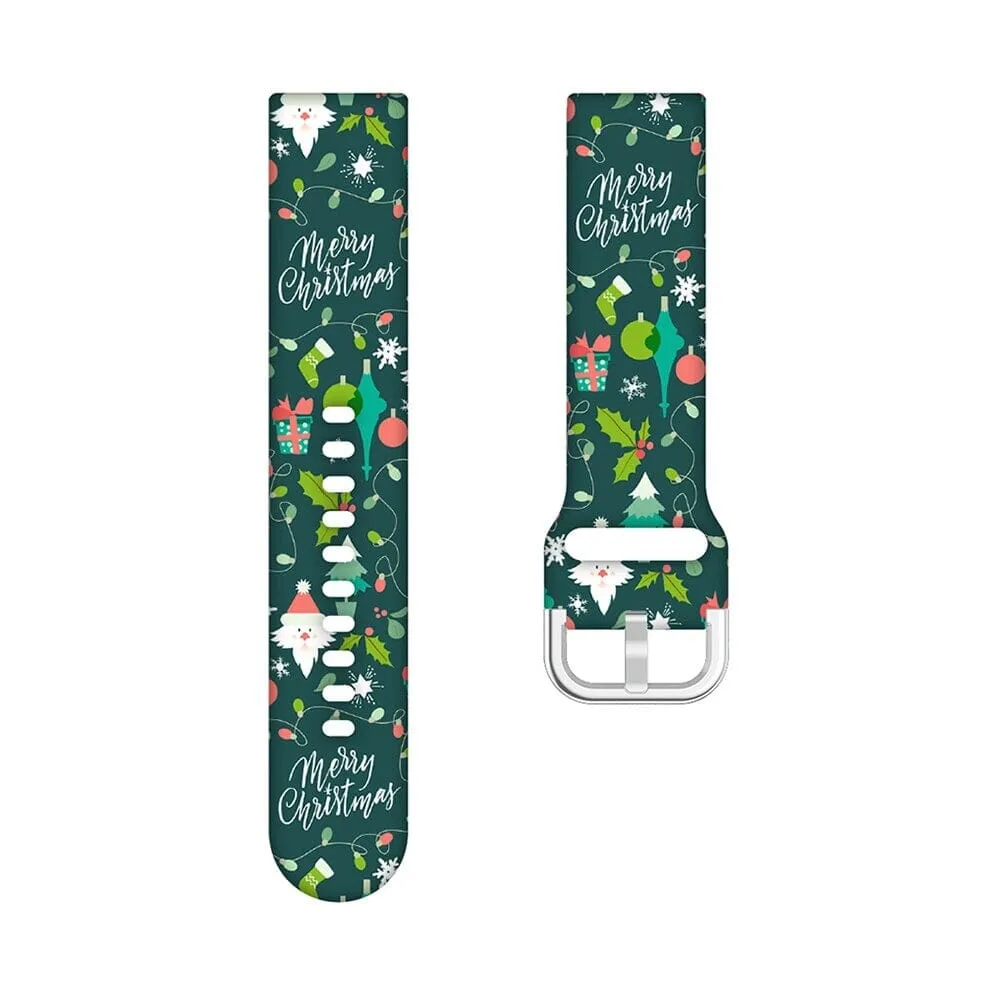 Christmas Watch Straps compatible with the Olympic 22mm Range