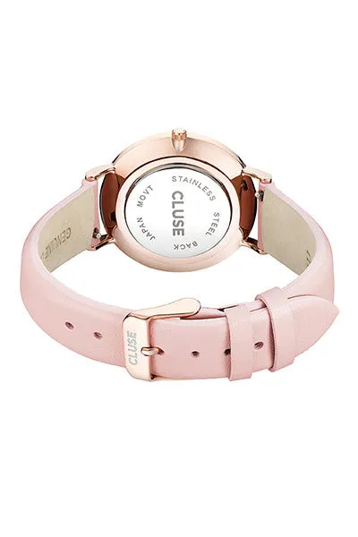 Cluse La BohíÂme Rose Gold White/Pink Watch