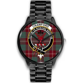 Crawford Modern Clan Badge Tartan Black Watch