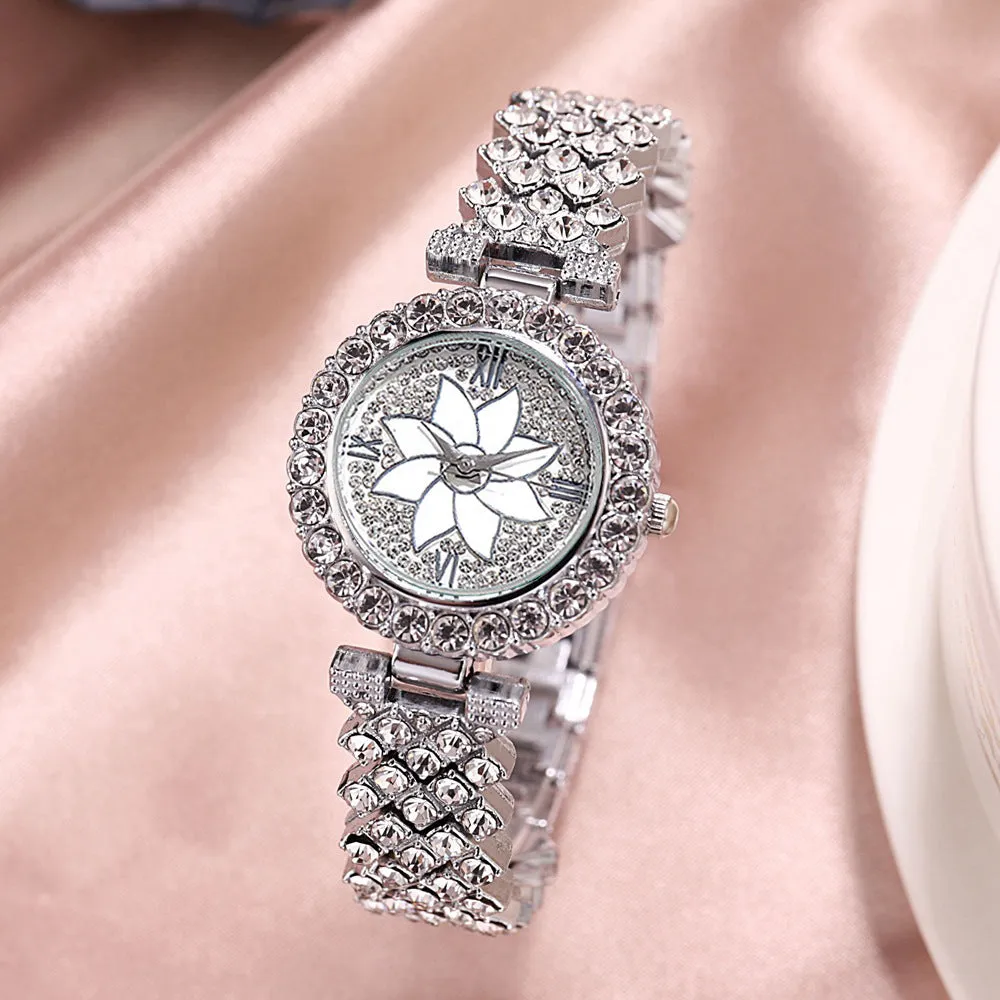 Diamond-Encrusted Starry Bracelet Watch Women's Watch Gift