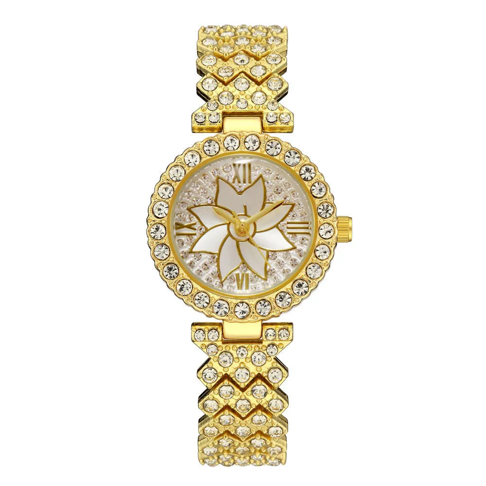 Diamond-Encrusted Starry Bracelet Watch Women's Watch Gift