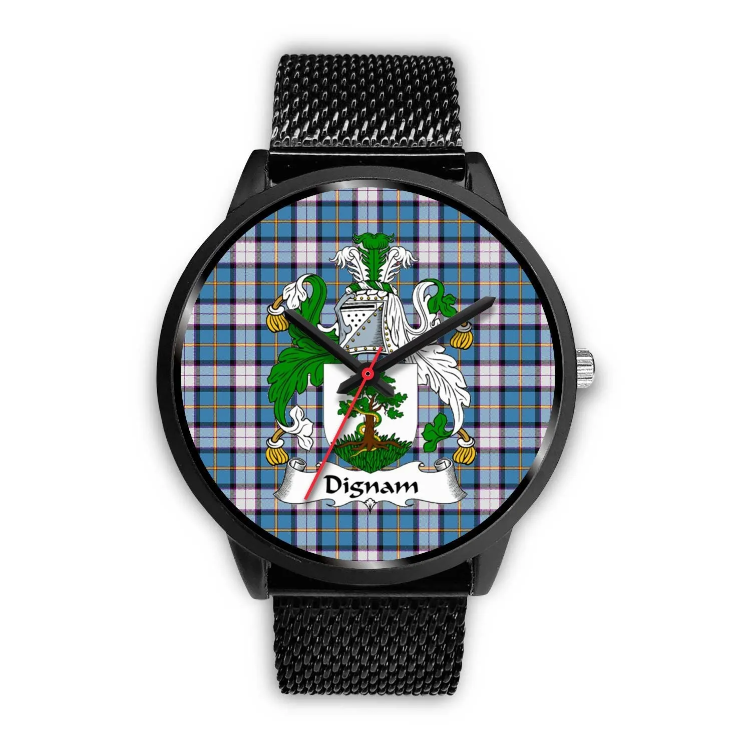 Dignan Clan Badge Tartan Black Watch