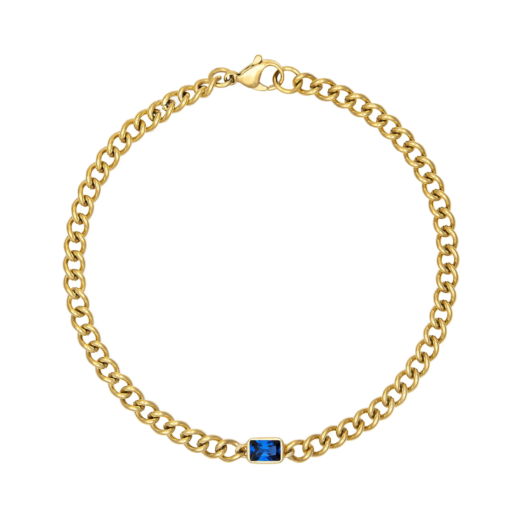 Dione Anklet - Blue