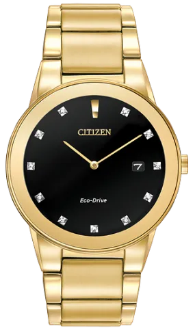 Eco Drive Gold Tone Stainless Steel Citizen Watch