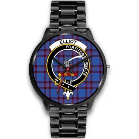 Elliot Modern Clan Badge Tartan Black Watch