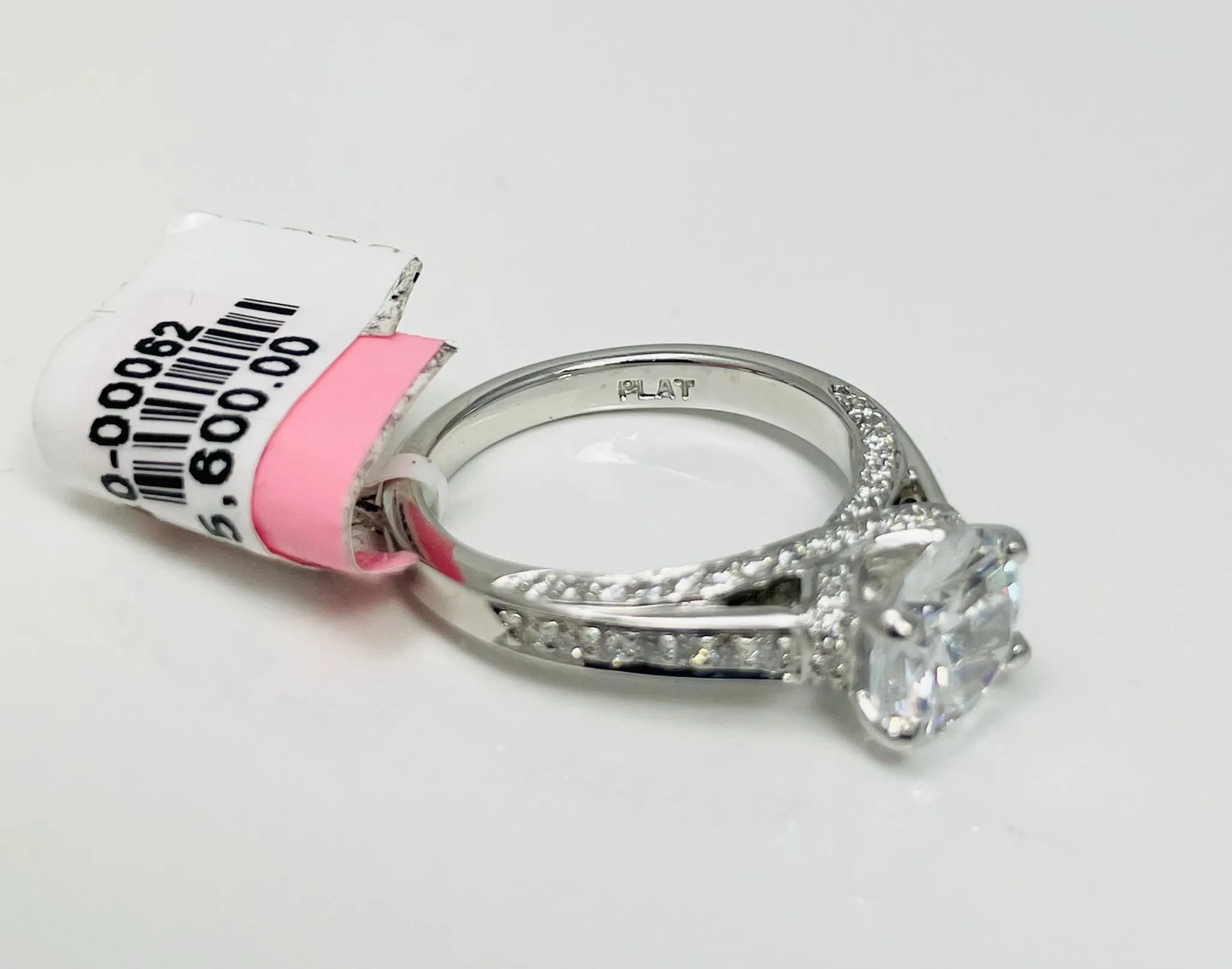 Exquisite New Platinum Natural Diamond Engagement Ring Mount