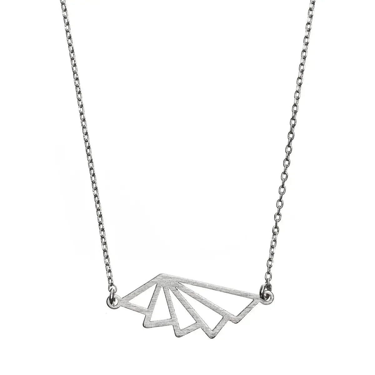 Geometric Fan Necklace