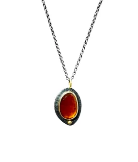 Golden Amber Colored Spessartite Garnet Set