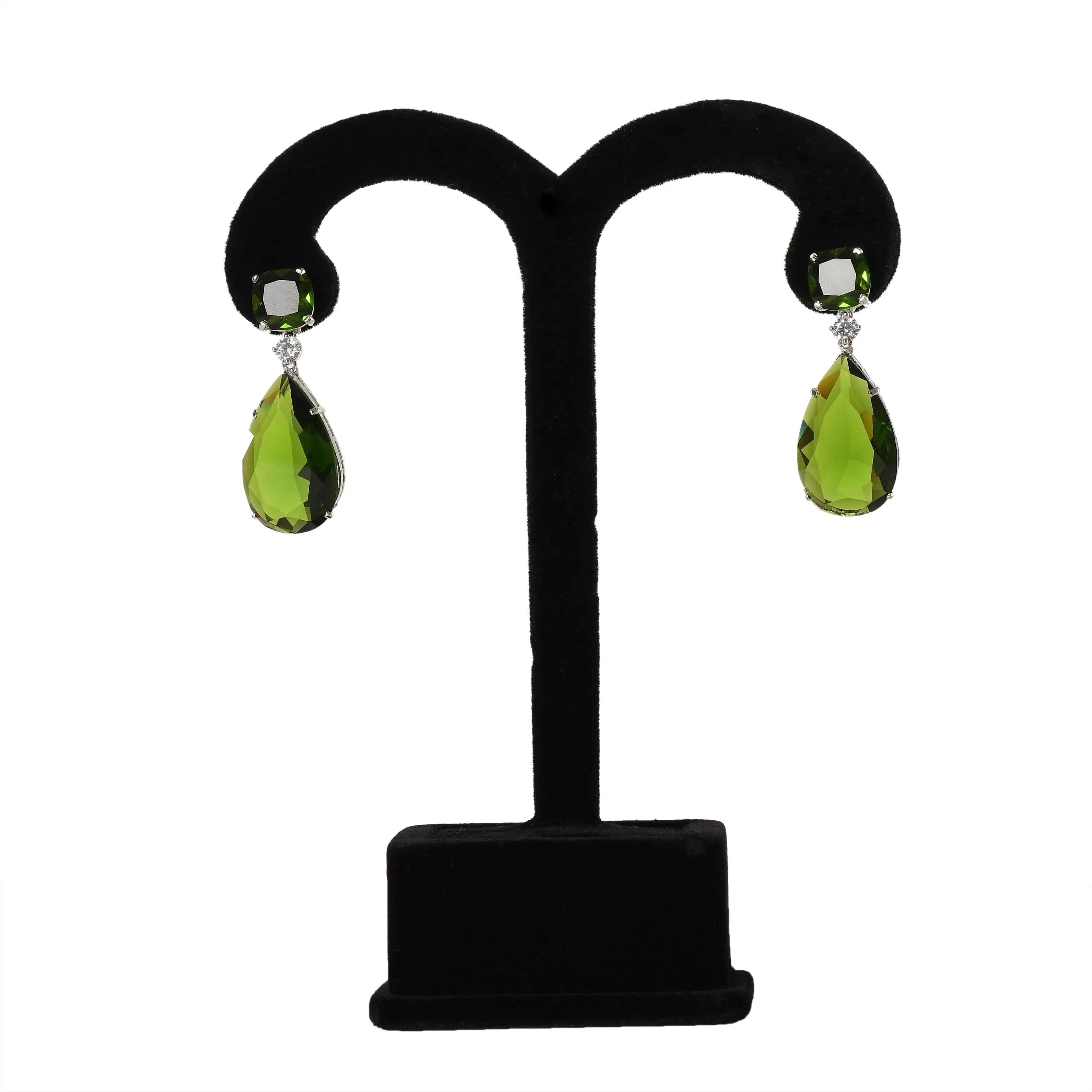 Green Peridot Earrings