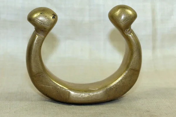 Heavy Brass armband from Nigeria