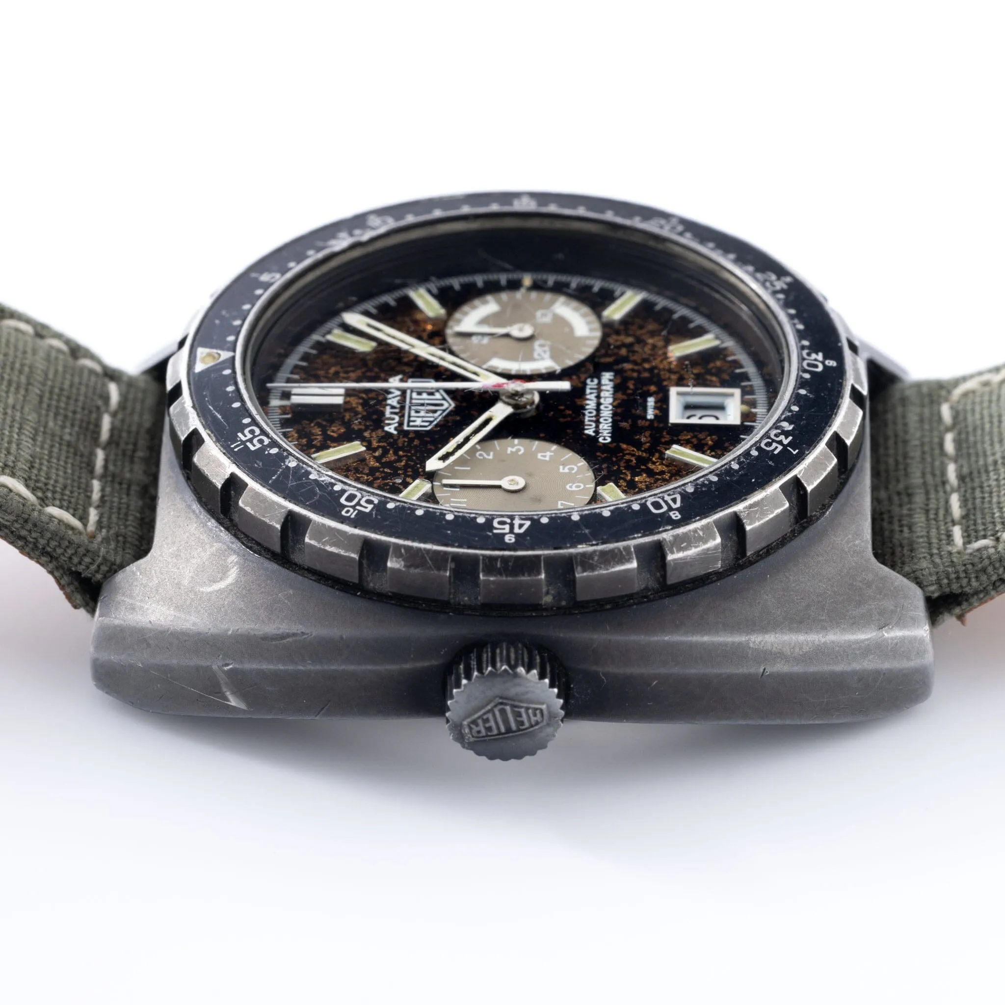 Heuer Autavia IDF (Israel Defence Force) Issued Chrono ref 113.603