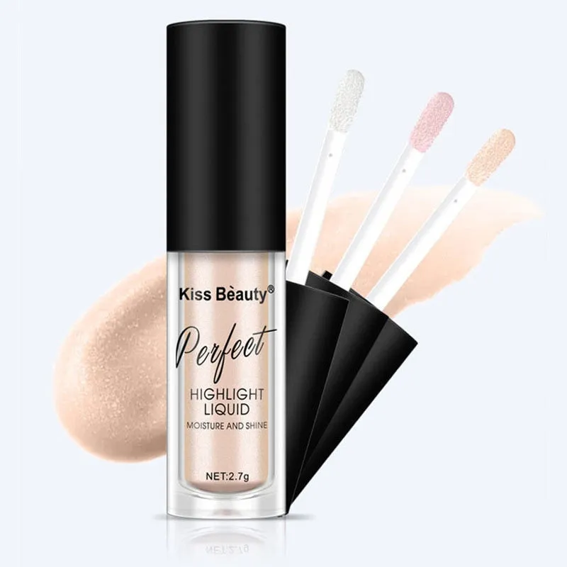 Highlighter Illuminator Contouring  Face Brightener Concealer Liquid Highlighter Primer Bronzer