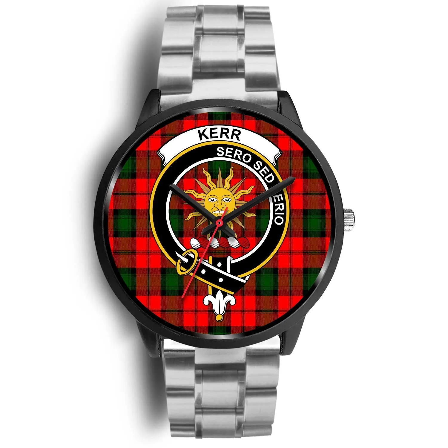 Kerr Modern Clan Badge Tartan Black Watch