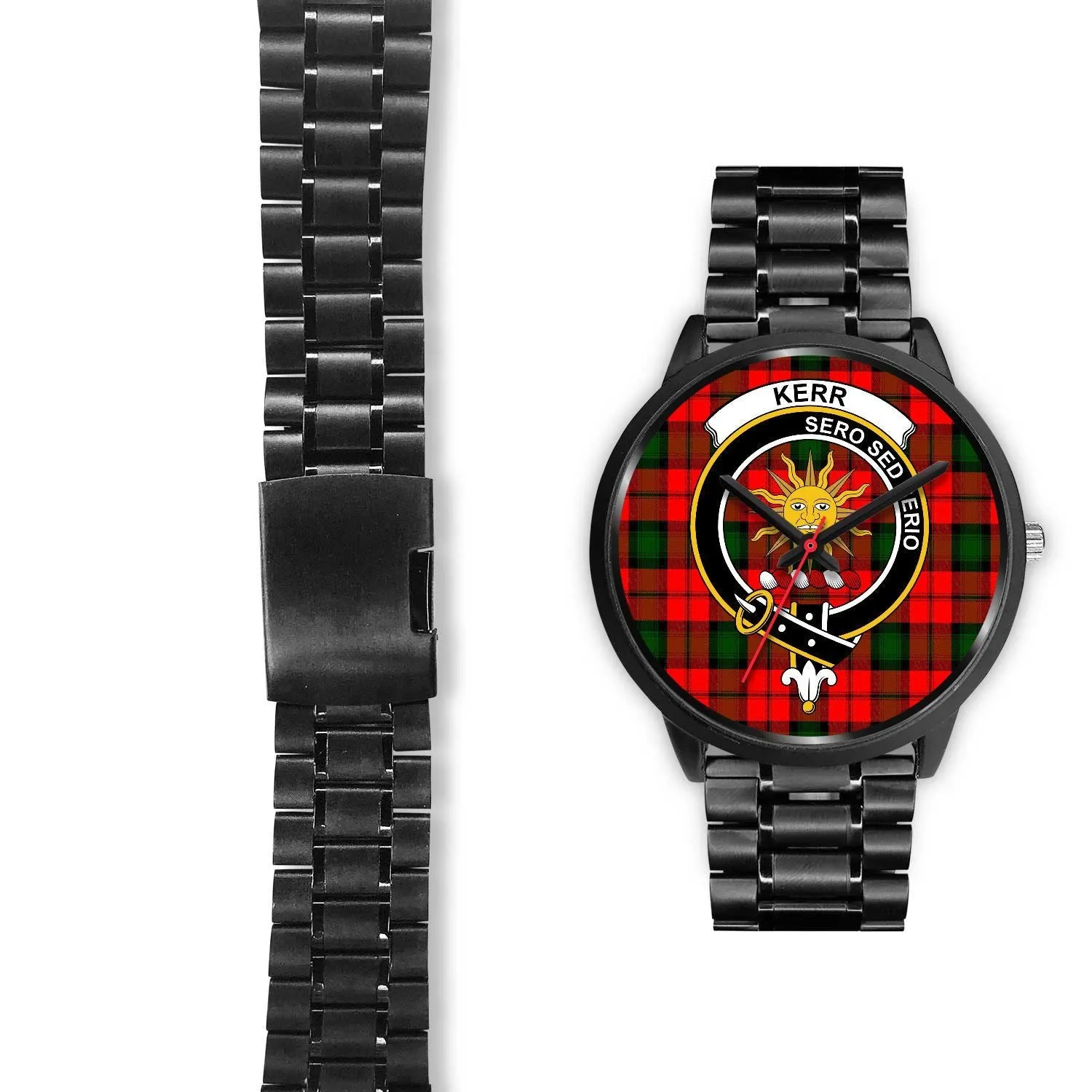 Kerr Modern Clan Badge Tartan Black Watch