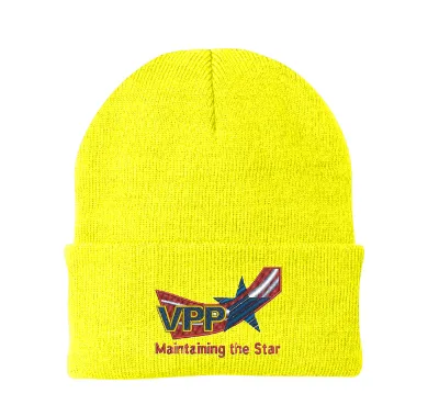 Knit Cap with Cuff w/OSHA Logo - #400035