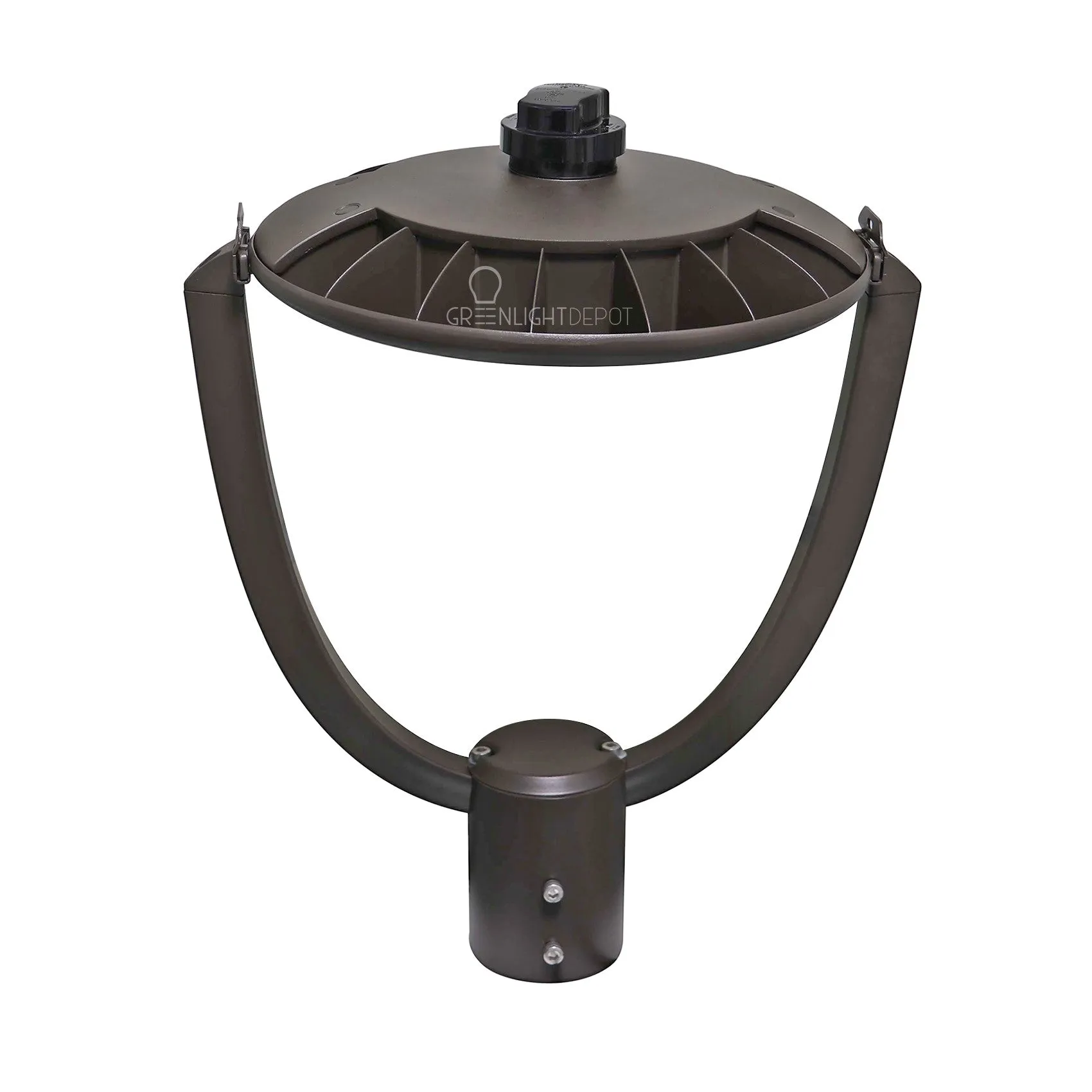 LED Post Top Light - Selectable Color Temperature - 35W - Bronze - Shorting Cap