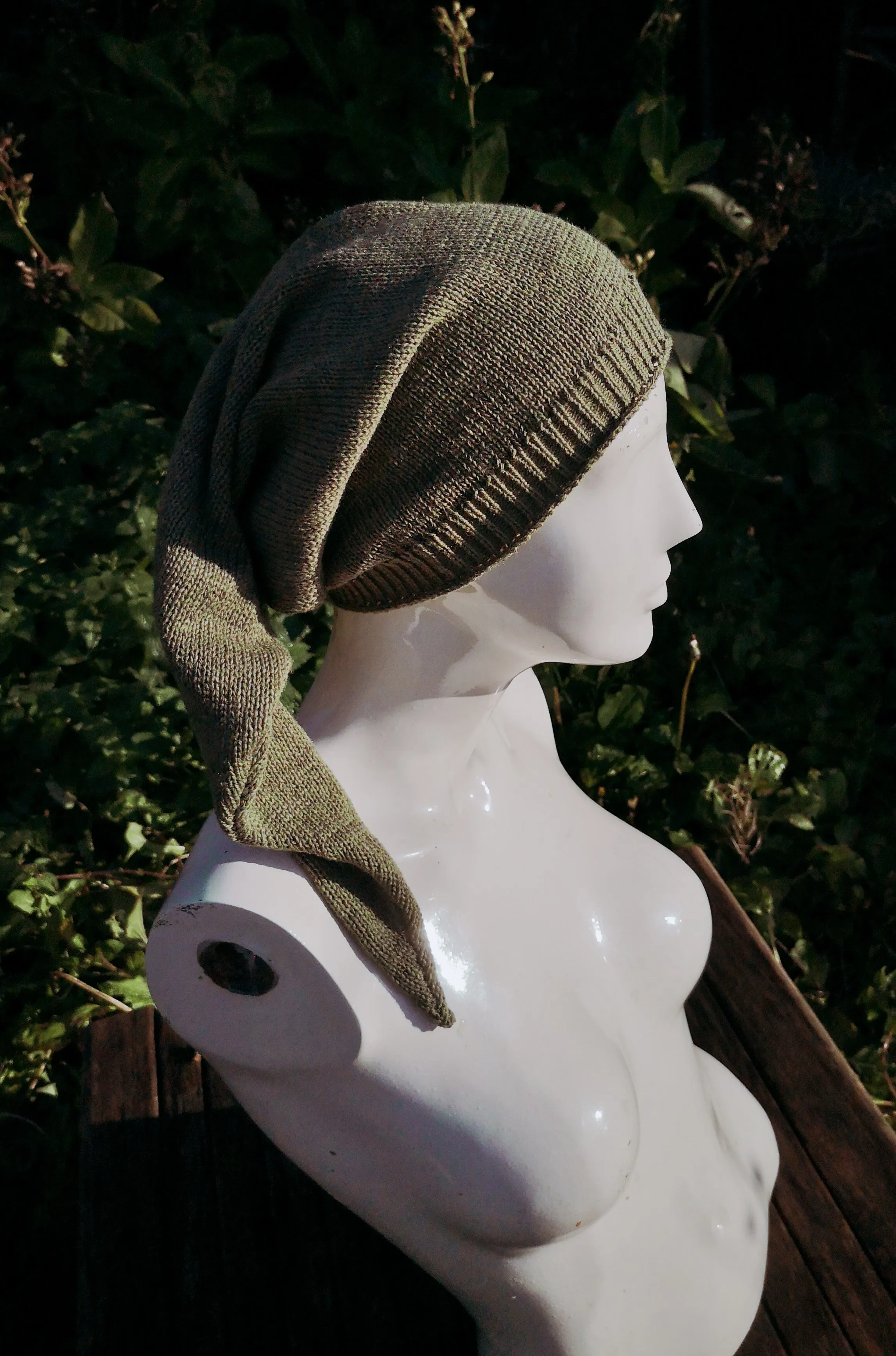 Legend of Zelda Inspired Olive Green Elf Hat, Cosplay, LARP, One Size Fits All