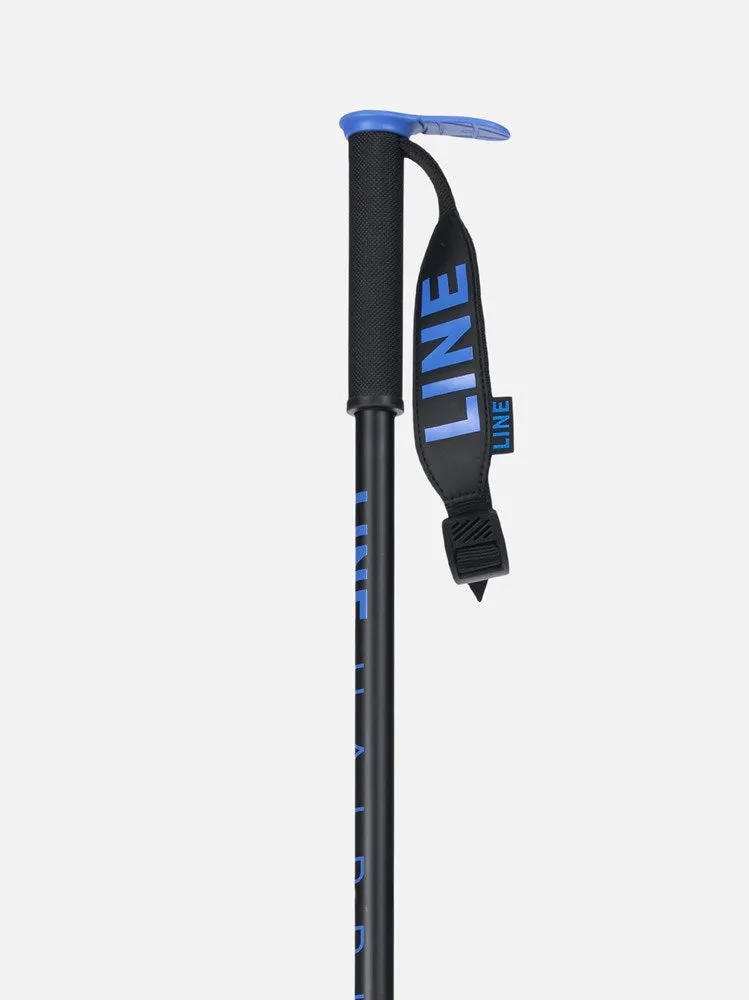 Line Hairpin Women's Ski Poles - Black/Dark Blue