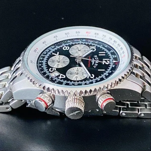 Luxury Watch Rotary Chronograph Men's Women's Analog Watch Switzerland UK