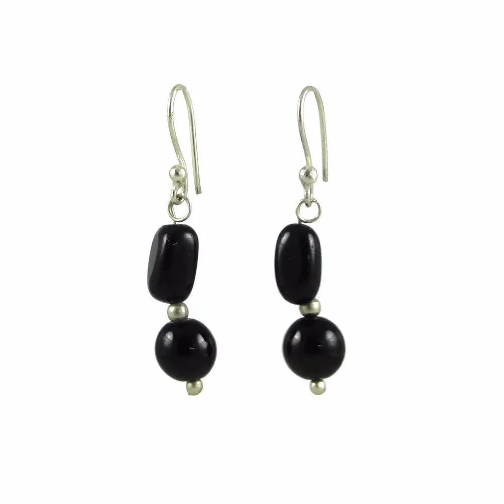 Marisa Earrings - Onyx