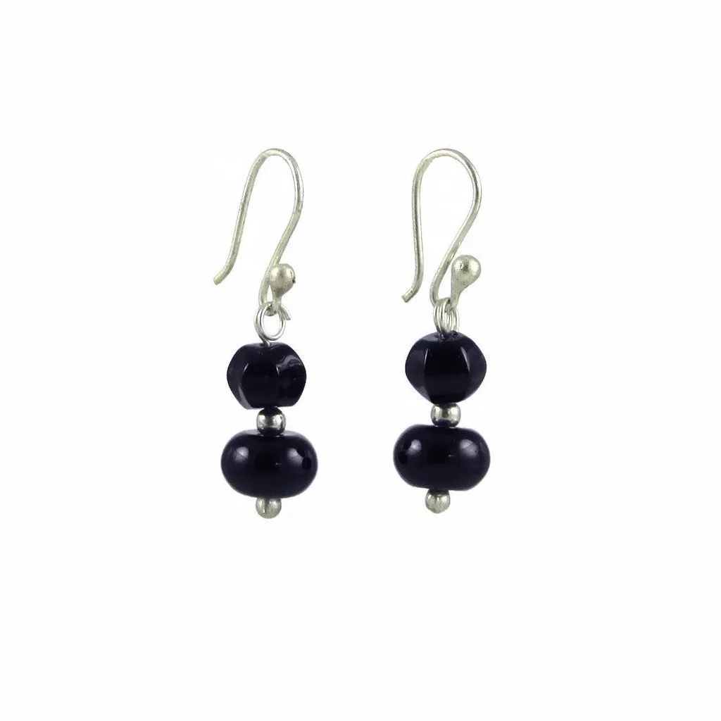 Marisa Earrings - Onyx