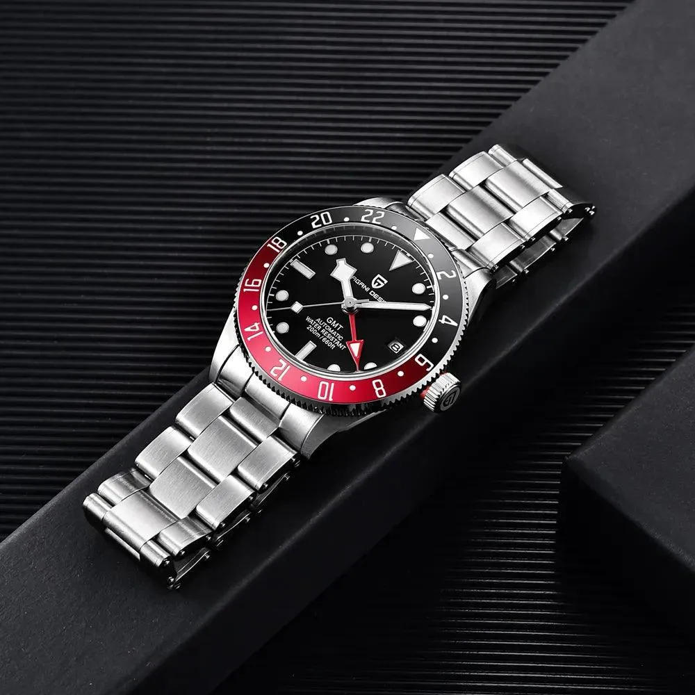 Men's Mechanical Automatic Watch, Sports Accessories, GMT Luminous